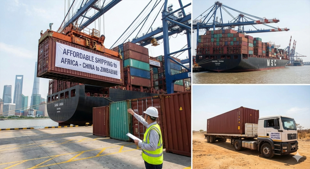 How to Ship Large Containers from China to Zimbabwe Cost-Effectively