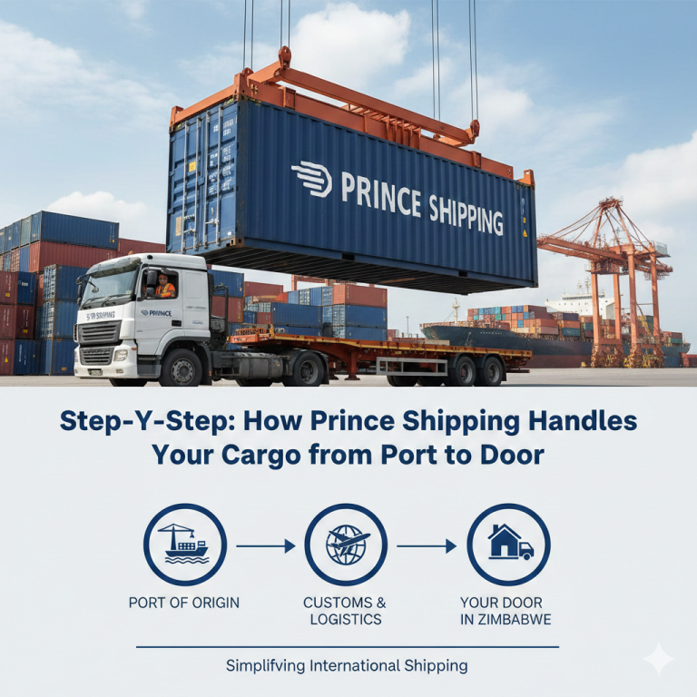 Read more about the article Step-by-Step: How Prince Shipping Handles Your Cargo from Port to Door